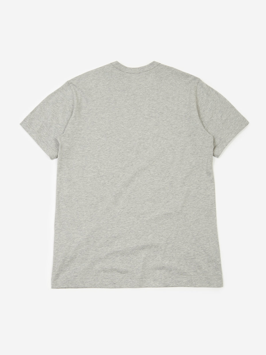 Comme Des Garçons Shirt Comme des Garçons Shirt Front Logo Shortsleeve T-Shirt - Grey - Grey