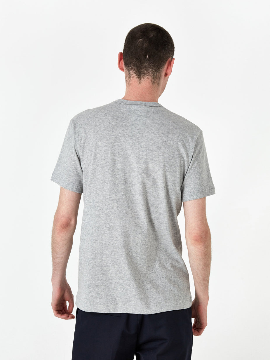 Comme Des Garçons Shirt Comme des Garçons Shirt Front Logo Shortsleeve T-Shirt - Grey - Grey