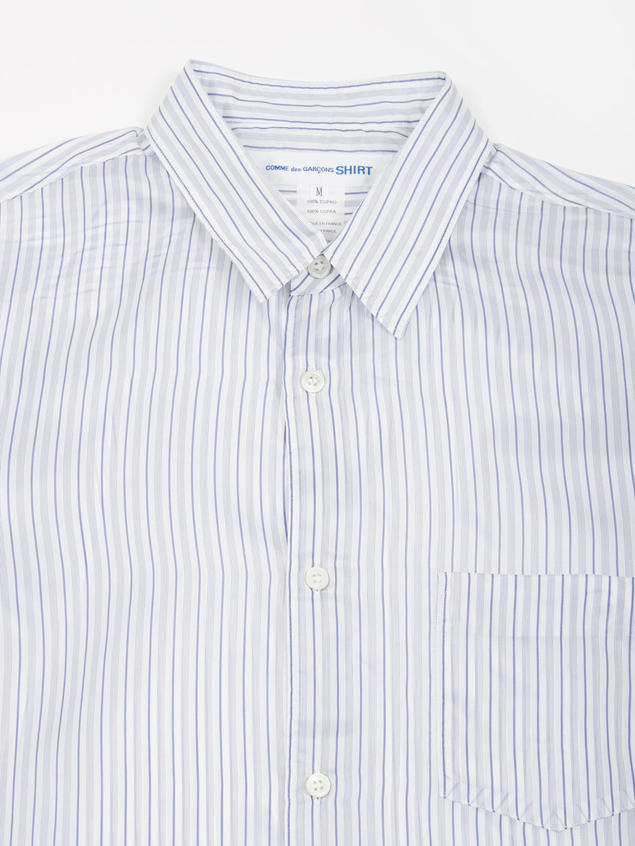 Comme Des Garçons Shirt Comme Des Garçons Shirt Forever Striped Shirt - White - White