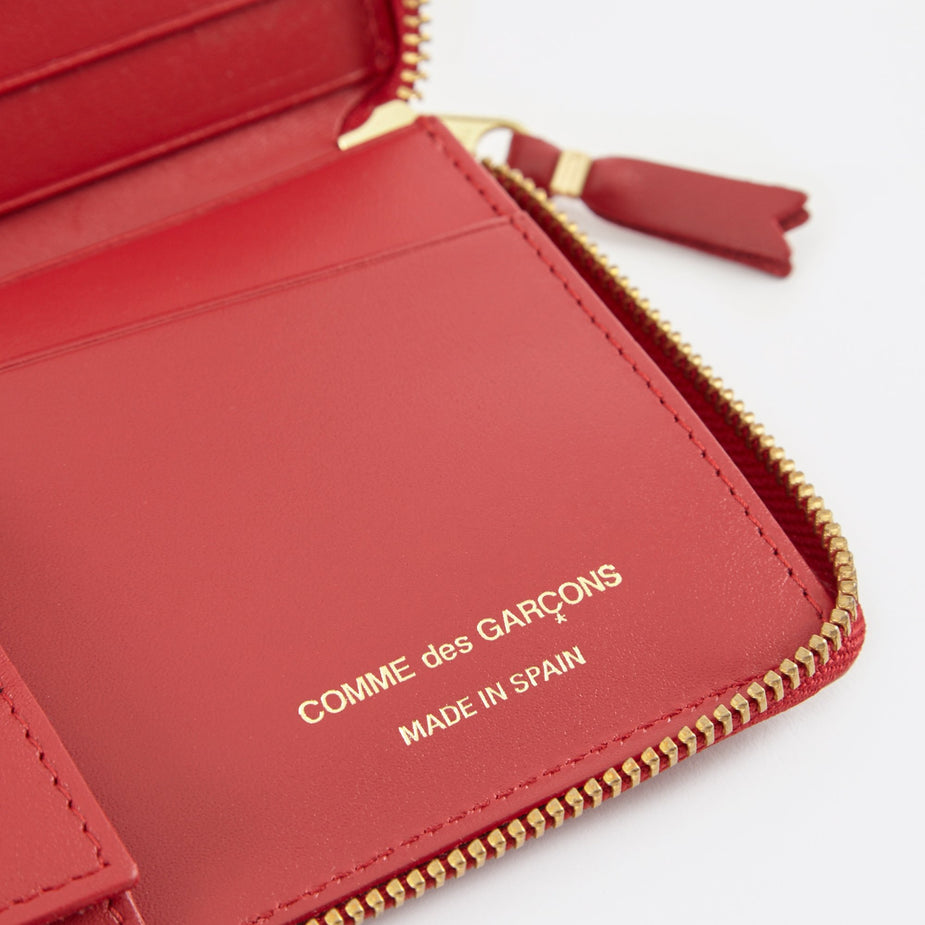 Comme des Garcons Wallets Comme Des Garcons Wallets Classic Leather L  (SA0110) - Red - Red