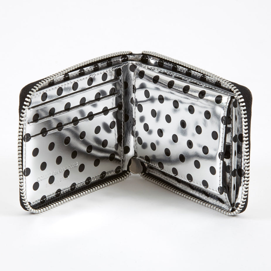Comme des Garcons Wallets Comme des Garcons Wallets Optical Group (SA7100GA) - Dot/Silver - Silver
