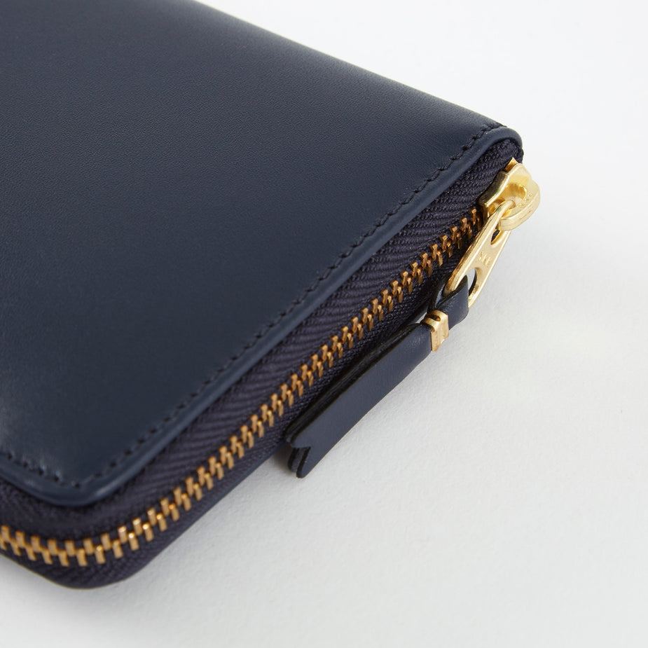 Comme des Garcons Wallets Comme des Garcons Wallets Classic Leather (SA0110) - Navy - Blue