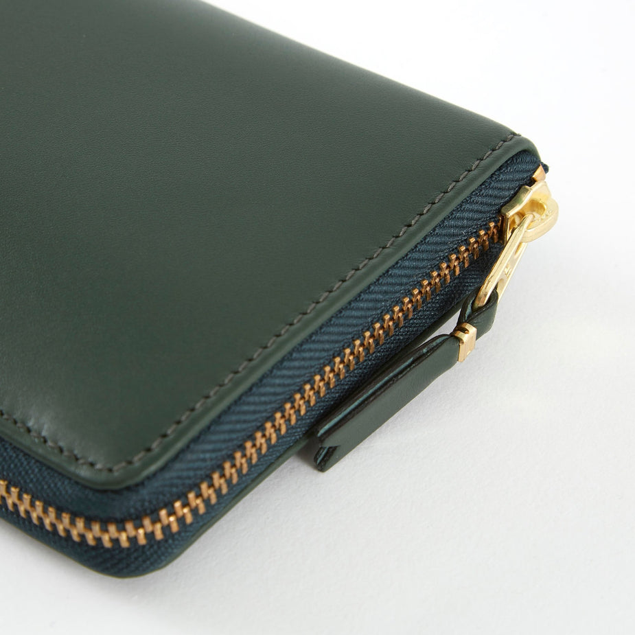 Comme des Garcons Wallets Comme des Garcons Wallets Classic Leather (SA0110) - Bottle Gree - Green
