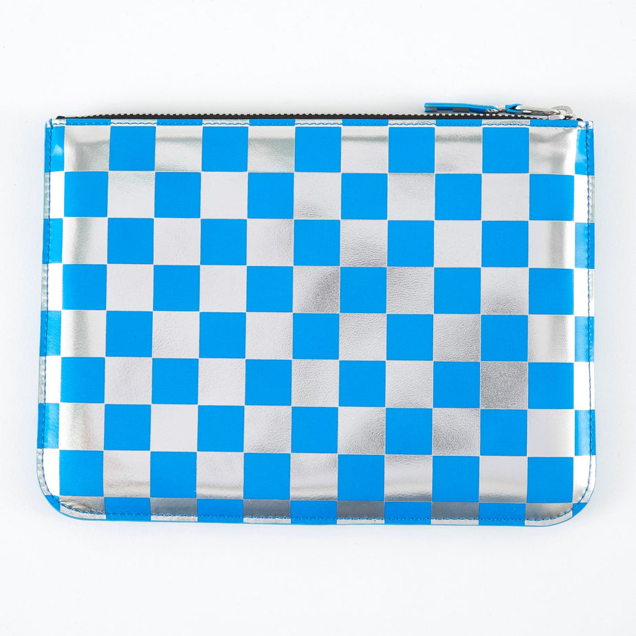 Comme des Garcons Wallets Comme des Garcons Wallets Optical Group (SA5100GB) - Check/Blue - Blue