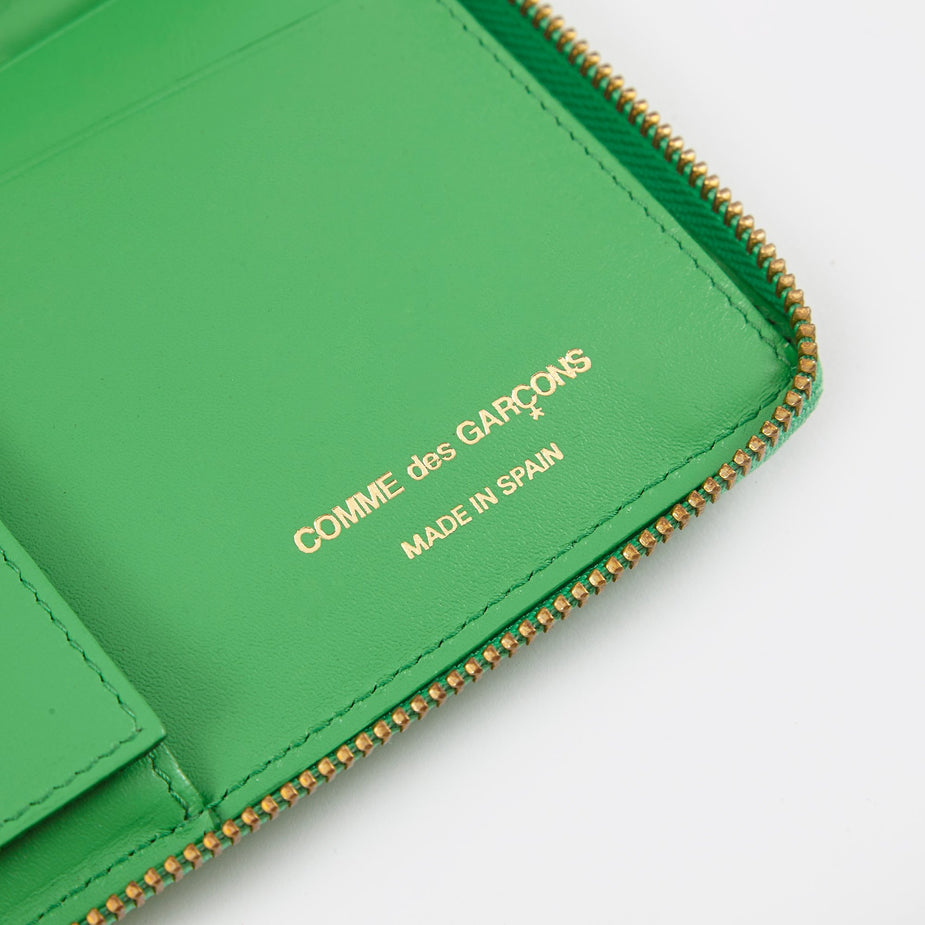 Comme des Garcons Wallets Comme Des Garcons Wallet Classic Leather L (SA0110) - Green - Green