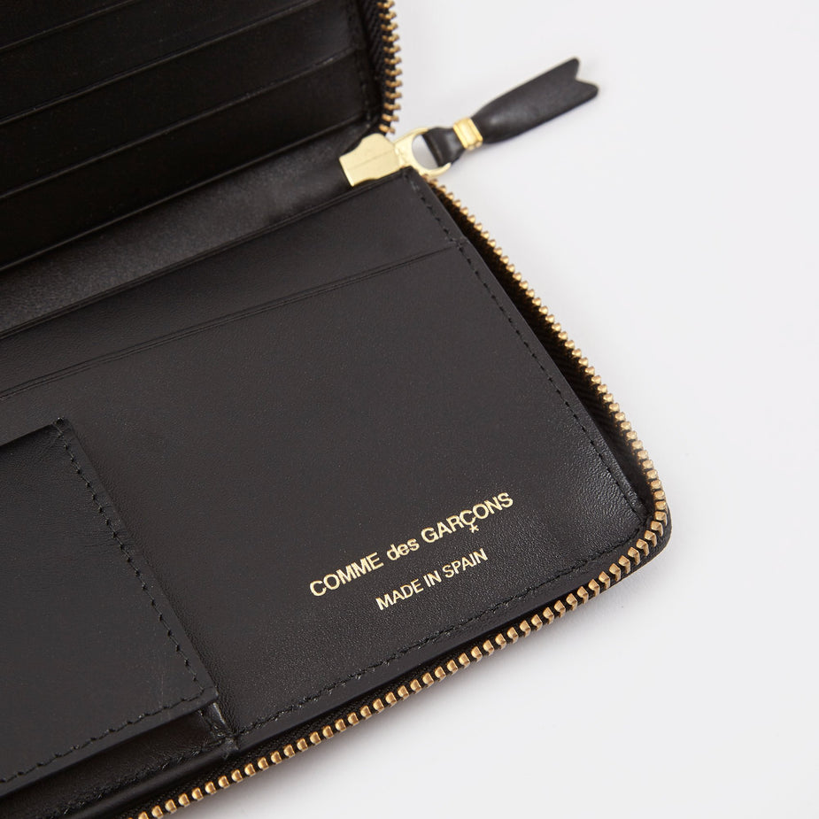Comme des Garcons Wallets Comme Des Garcons Wallets Classic Leather L (SA0110) - Black - Black