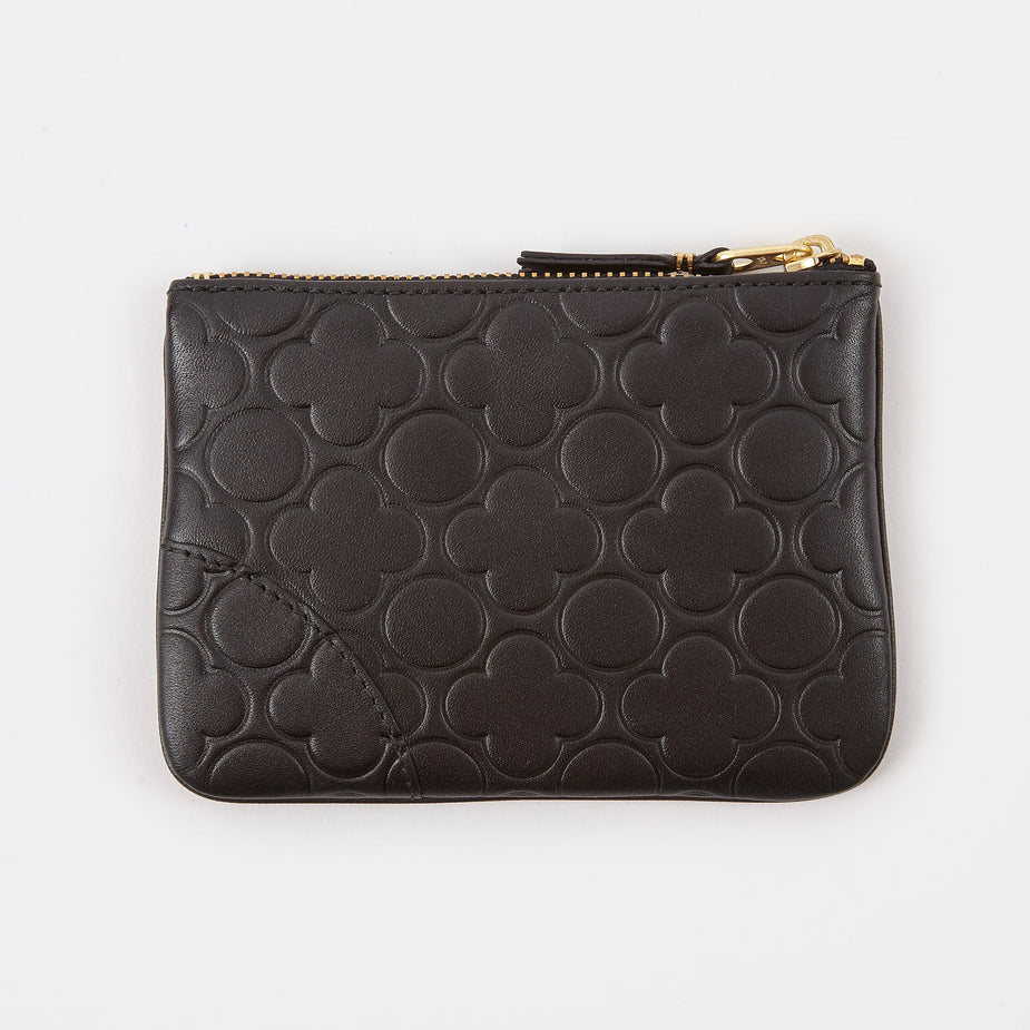 Comme des Garcons Wallets Comme des Garcons Wallets Embossed (SA810EB) - Black - Black