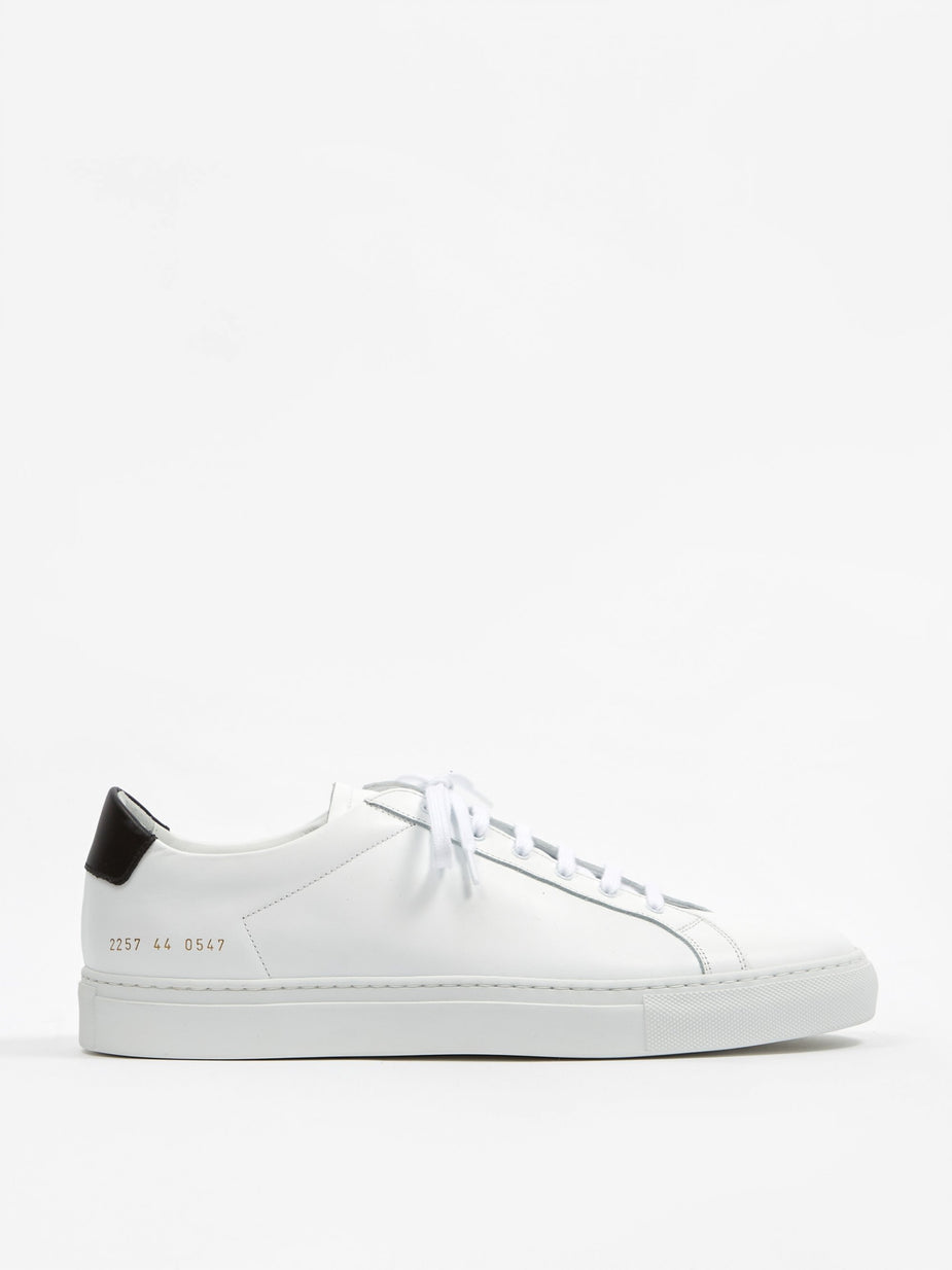 Common Projects Common Projects Achillies Retro Low - Black - Black
