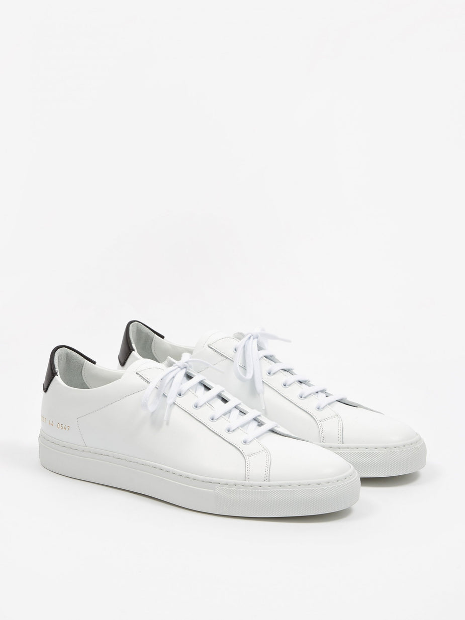 Common Projects Common Projects Achillies Retro Low - Black - Black