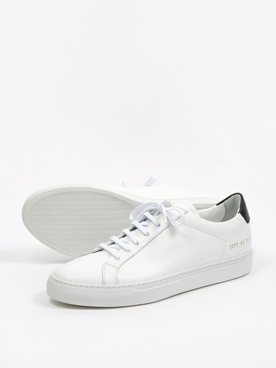 Common Projects Common Projects Achillies Retro Low - Black - Black
