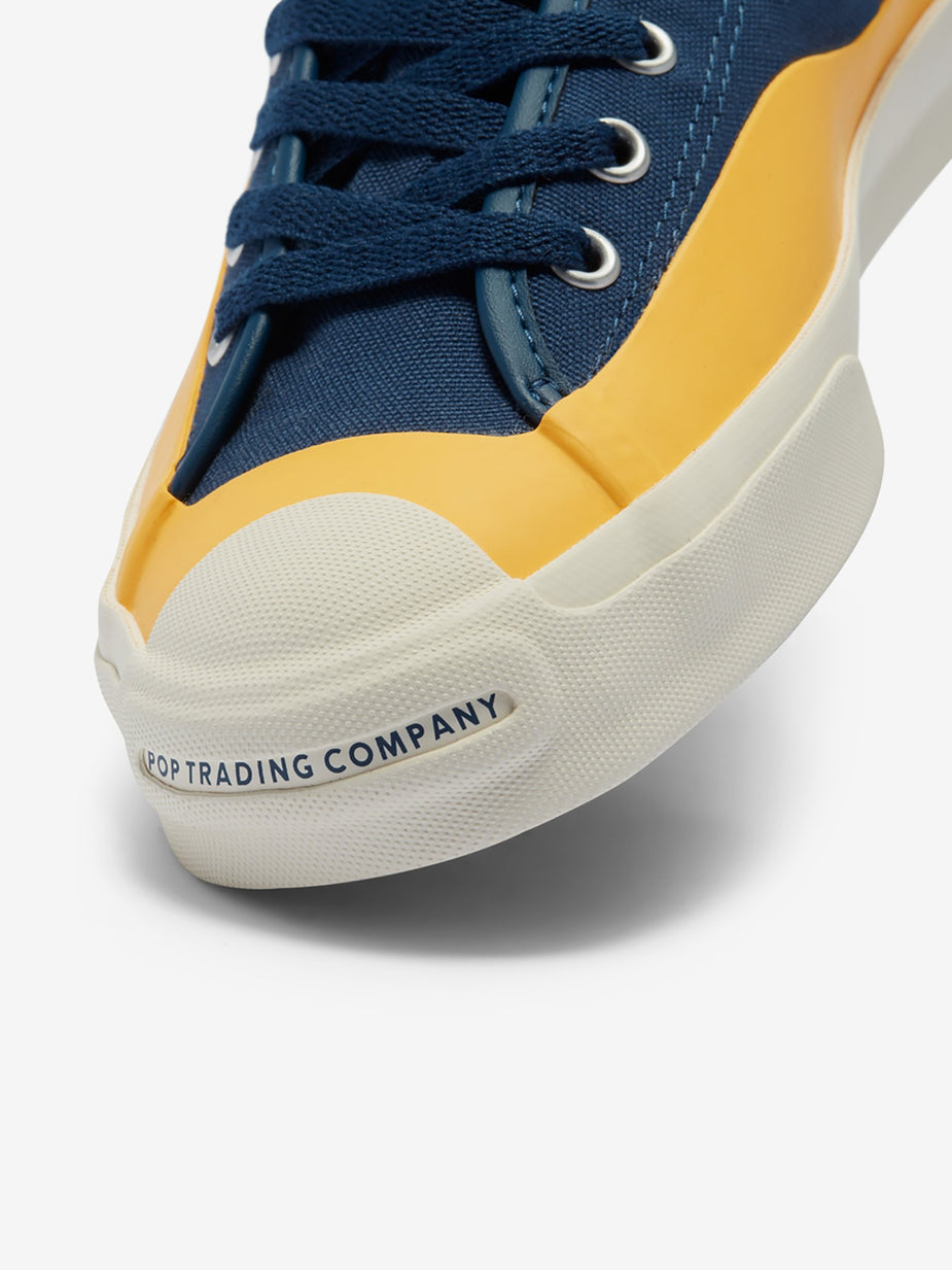 Converse Converse x Pop Trading Company JP Pro Hi - Navy/Yellow - Blue