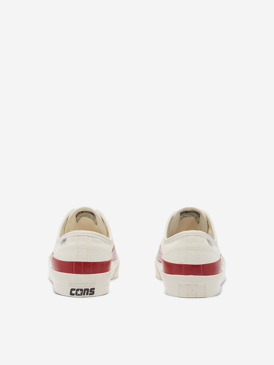 Converse Converse x Pop Trading Company JP Pro Ox - Egret/Red - White