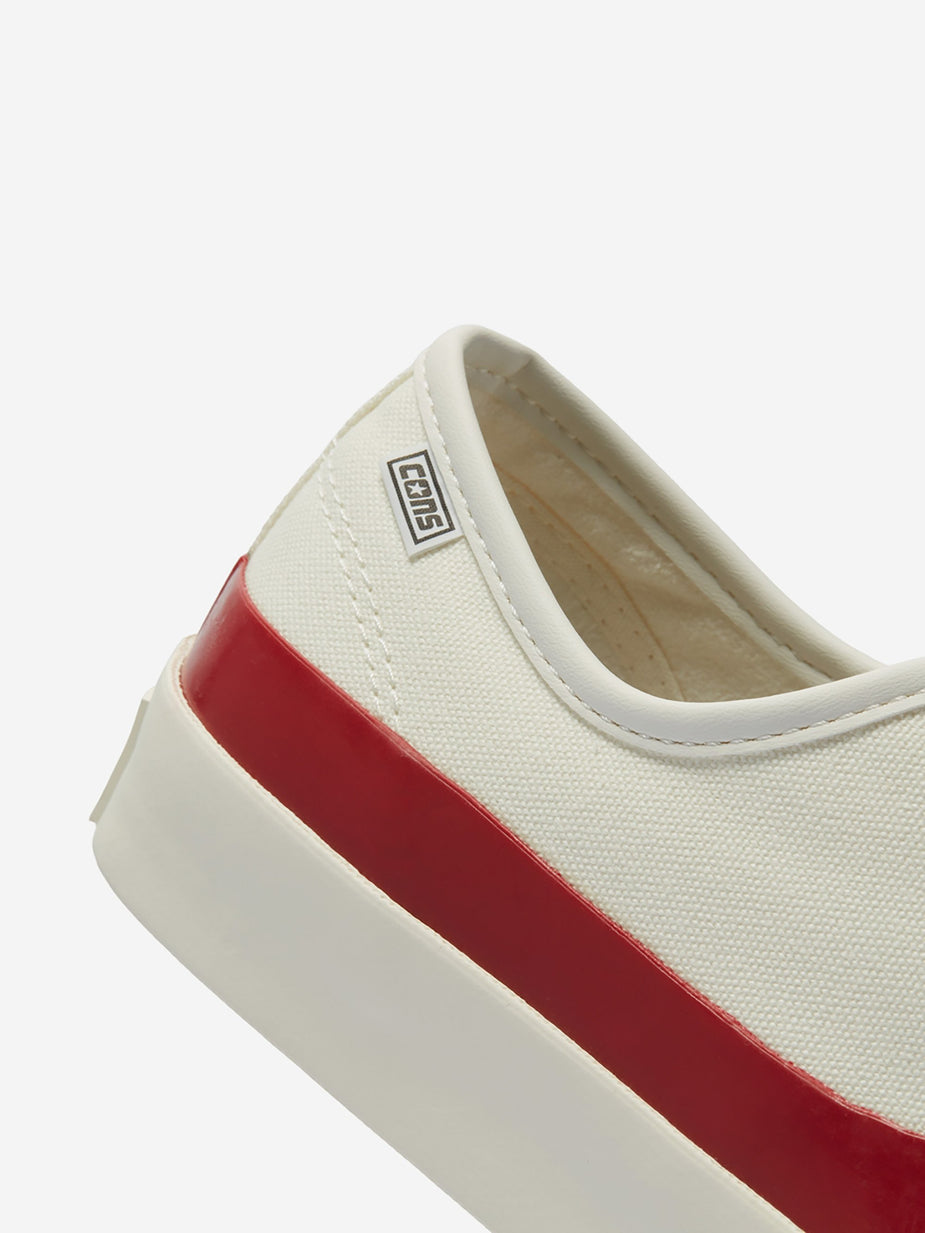Converse Converse x Pop Trading Company JP Pro Ox - Egret/Red - White