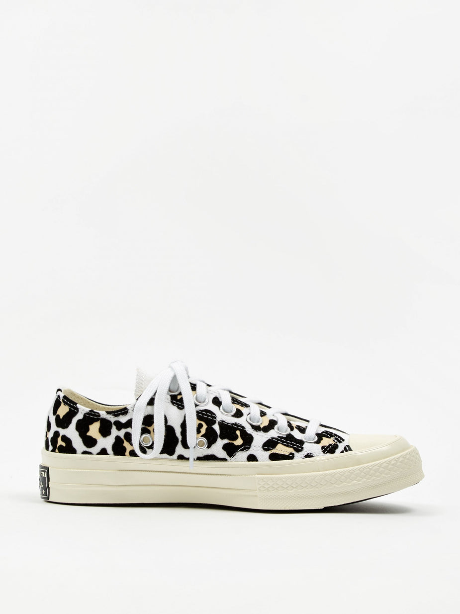 Converse Converse Chuck Taylor 70 Logo Play Ox - White/Black/Desert Ore - Black