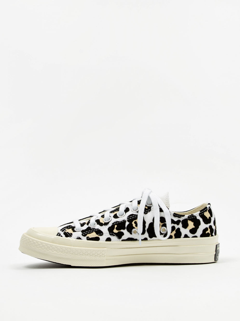 Converse Converse Chuck Taylor 70 Logo Play Ox - White/Black/Desert Ore - Black