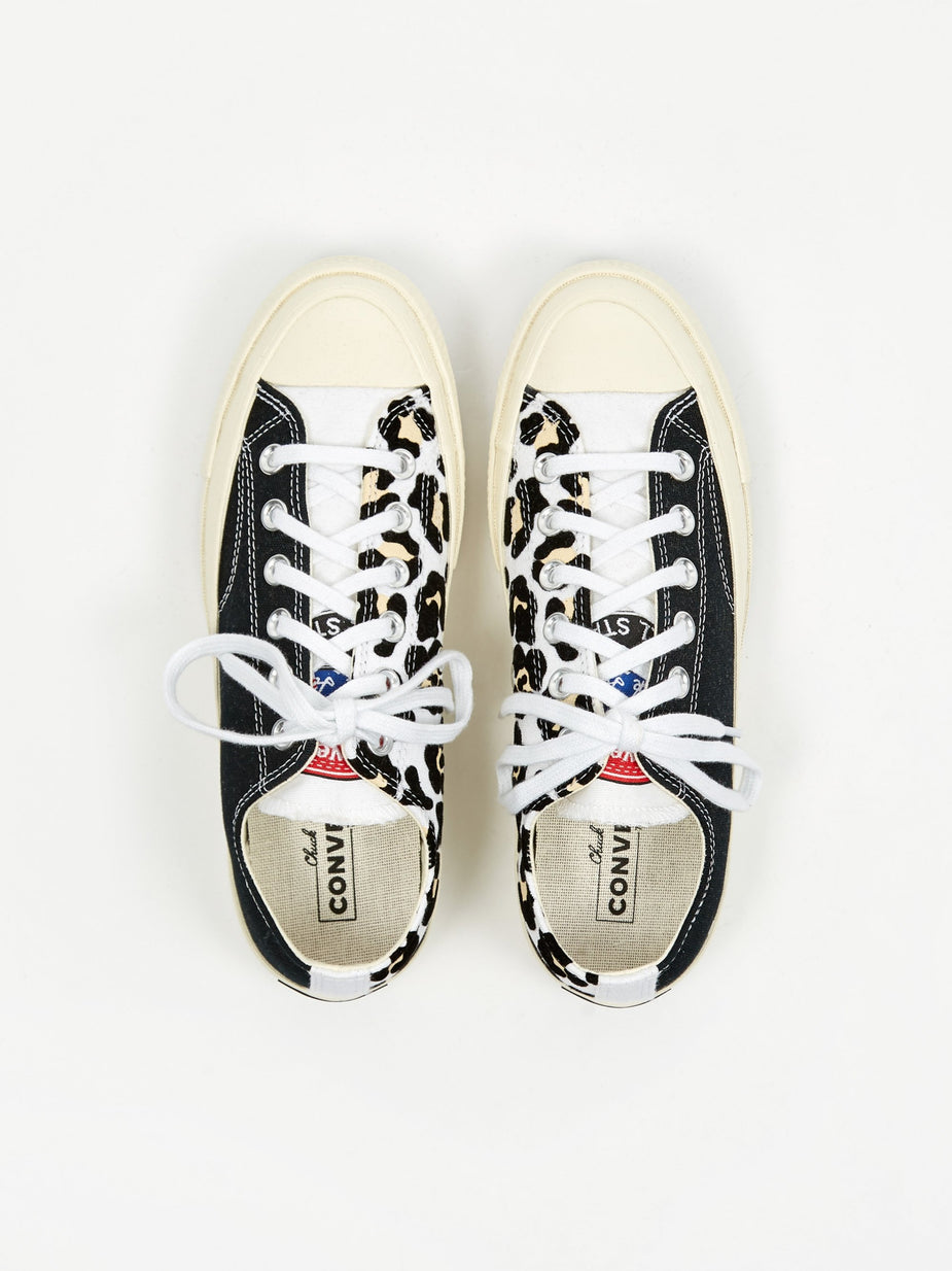 Converse Converse Chuck Taylor 70 Logo Play Ox - White/Black/Desert Ore - Black