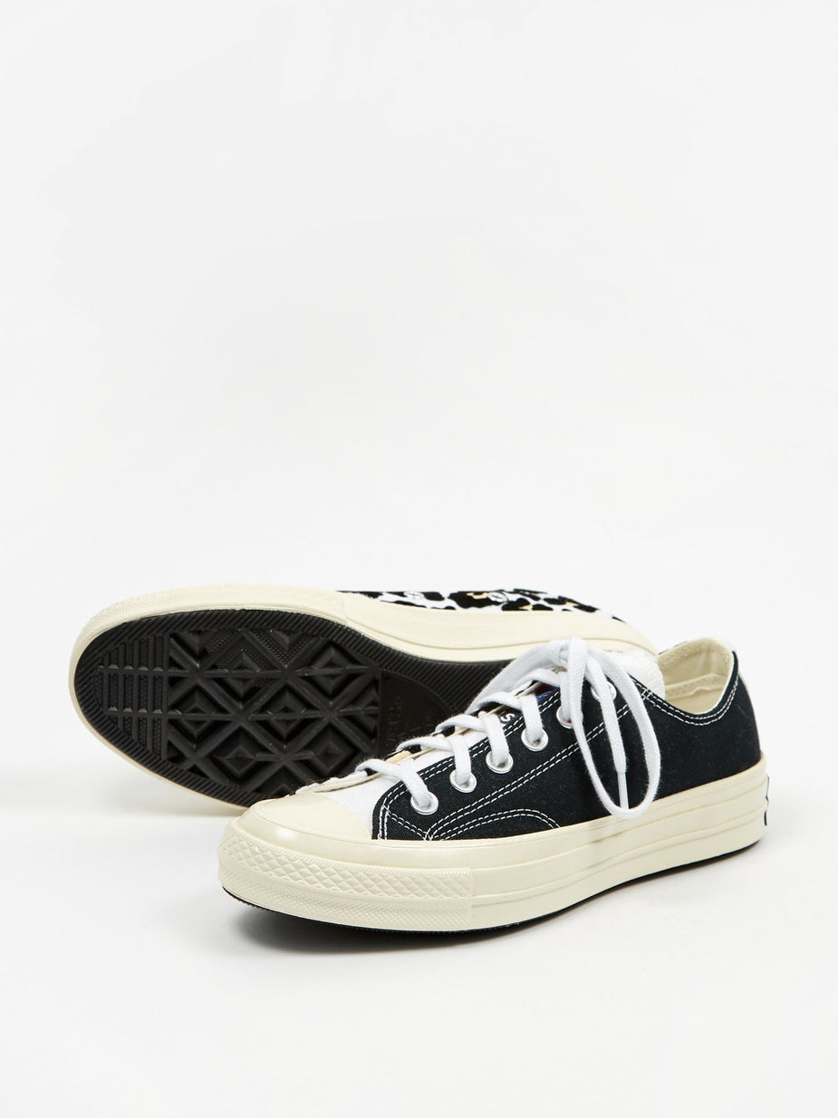 Converse Converse Chuck Taylor 70 Logo Play Ox - White/Black/Desert Ore - Black