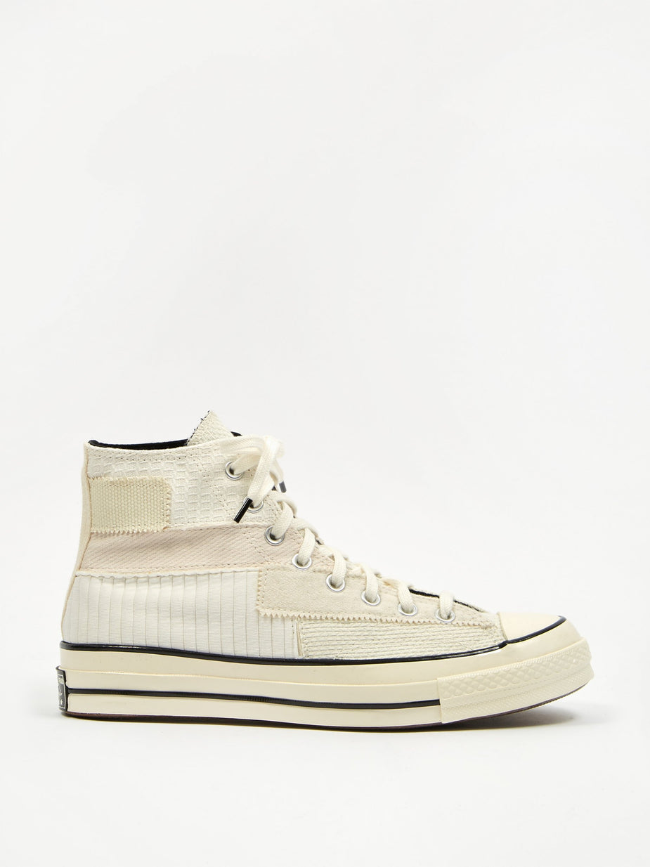 Converse Converse Chuck Taylor 70 Pinnacle Patchwork Hi - White/Egret/Black - Black