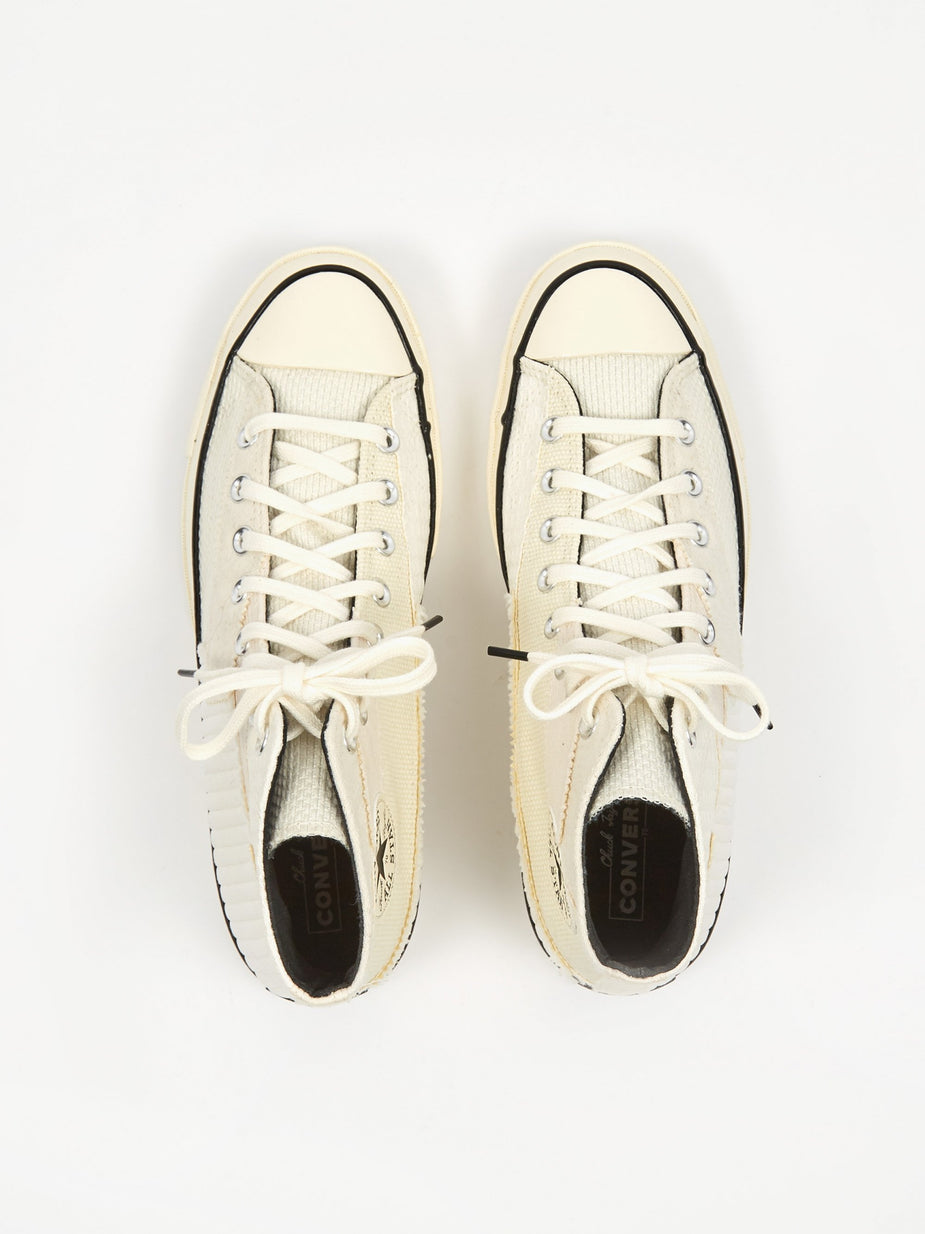 Converse Converse Chuck Taylor 70 Pinnacle Patchwork Hi - White/Egret/Black - Black
