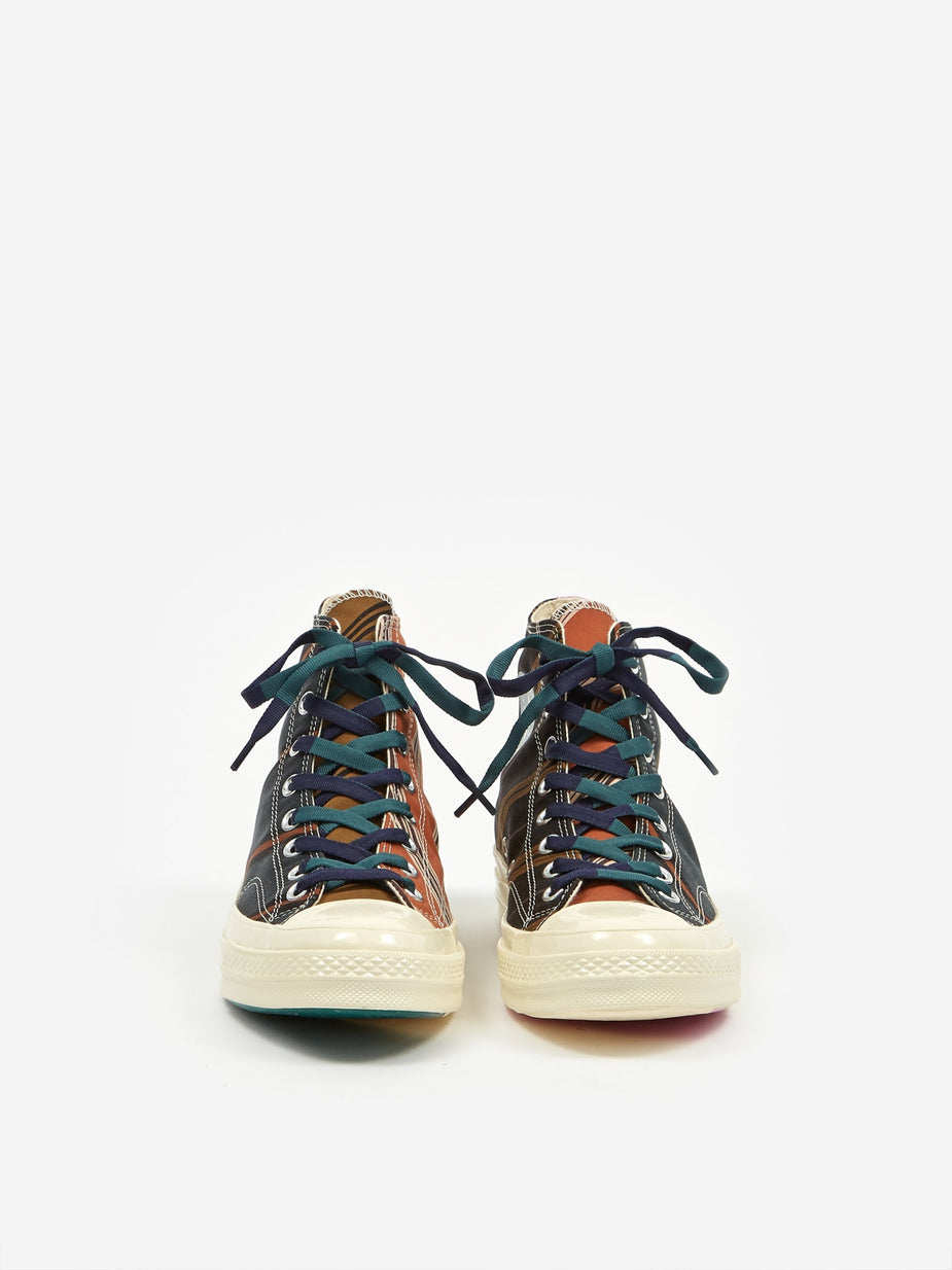 Converse Converse Chuck Taylor 70 Pinnacle Varsity Hi - Green/Orange/White - Orange
