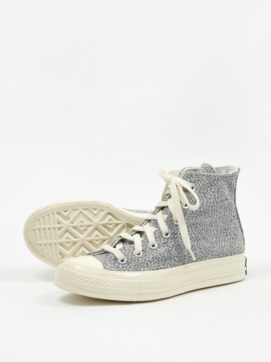 Converse Converse Chuck Taylor 70 Recycled Canvas Hi - Black/White/Egret - Black