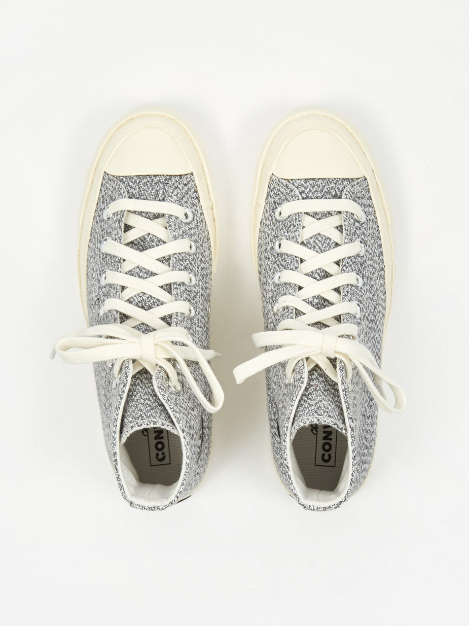 Converse Converse Chuck Taylor 70 Recycled Canvas Hi - Black/White/Egret - Black