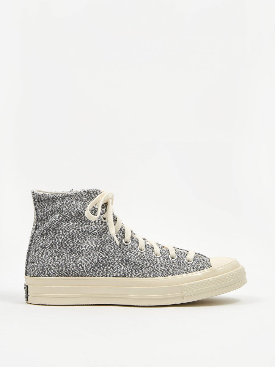 Converse Converse Chuck Taylor All Star 70 Recycled Canvas Hi - Black/White/Egret - Black