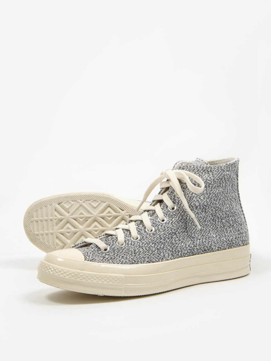 Converse Converse Chuck Taylor All Star 70 Recycled Canvas Hi - Black/White/Egret - Black