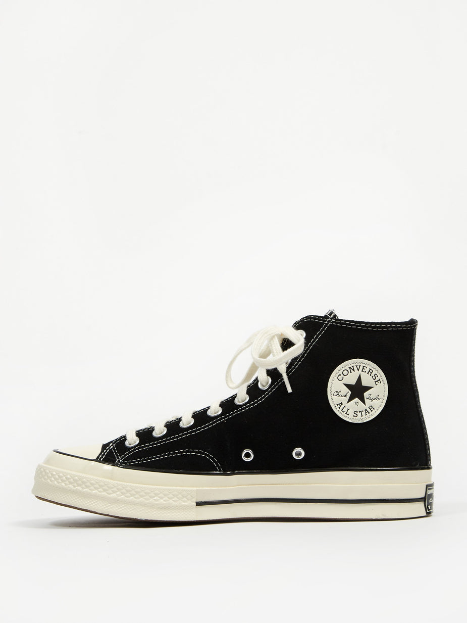 Converse Converse Chuck Taylor All Star 70 Hi Suede - Black/Egret - Black