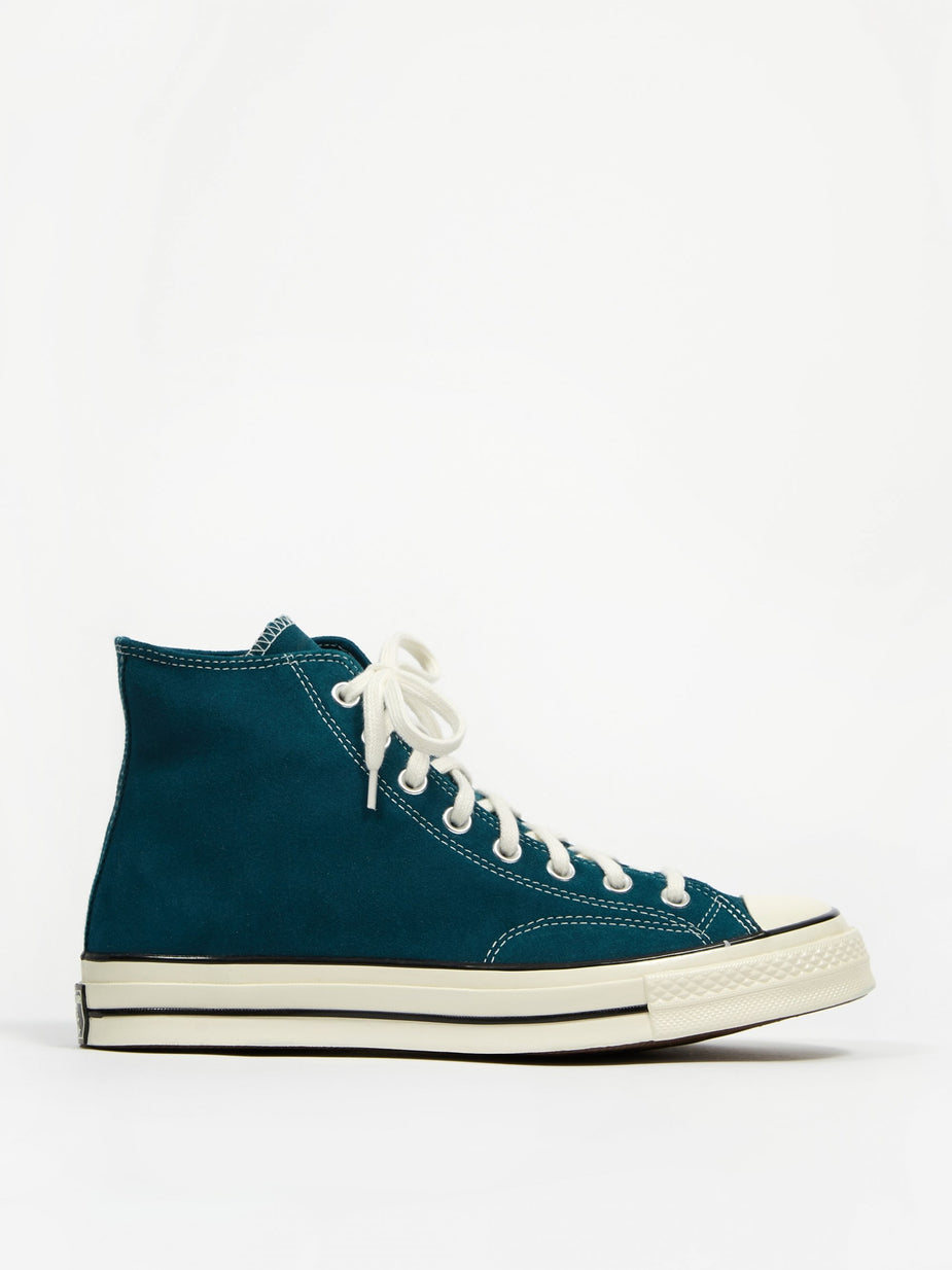 Converse Converse Chuck Taylor All Star 70 Hi Suede - Midnight Turquoise - Purple