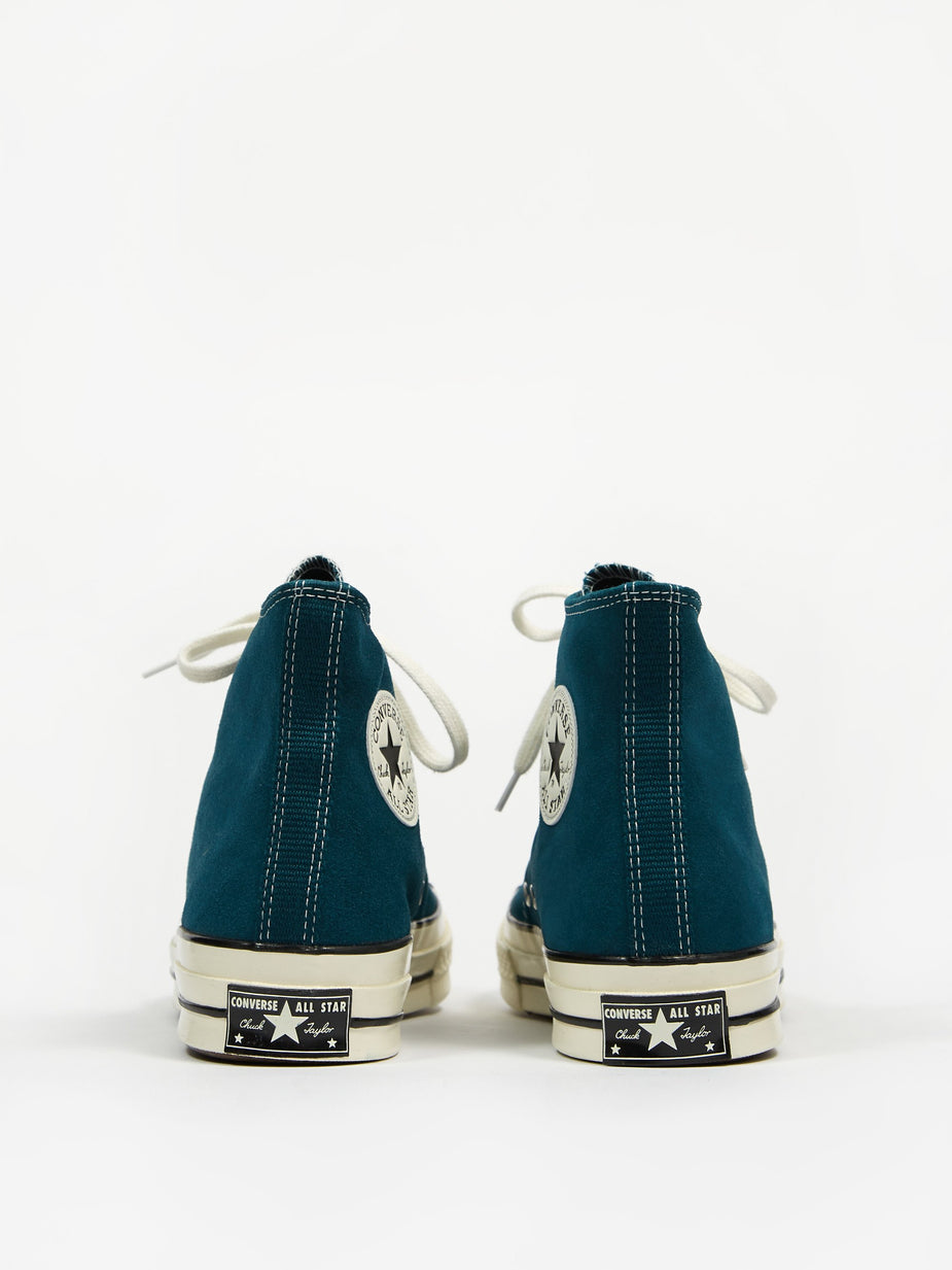 Converse Converse Chuck Taylor All Star 70 Hi Suede - Midnight Turquoise - Purple