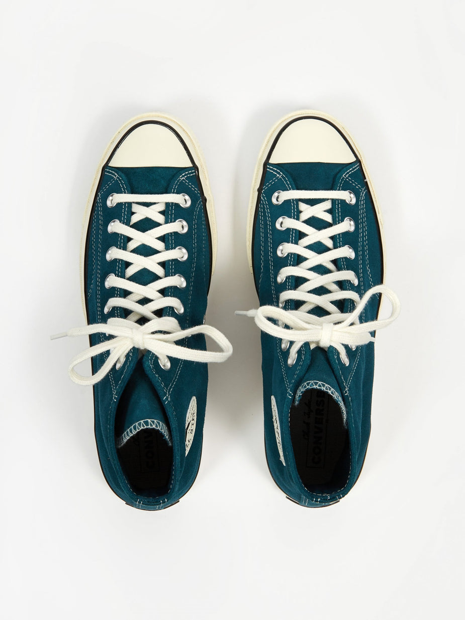 Converse Converse Chuck Taylor All Star 70 Hi Suede - Midnight Turquoise - Purple