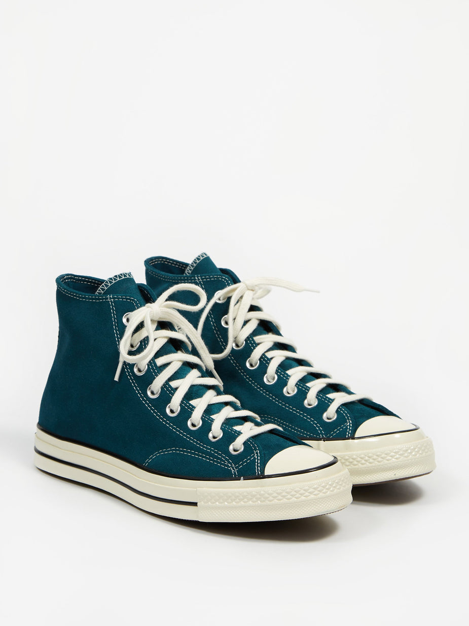 Converse Converse Chuck Taylor All Star 70 Hi Suede - Midnight Turquoise - Purple