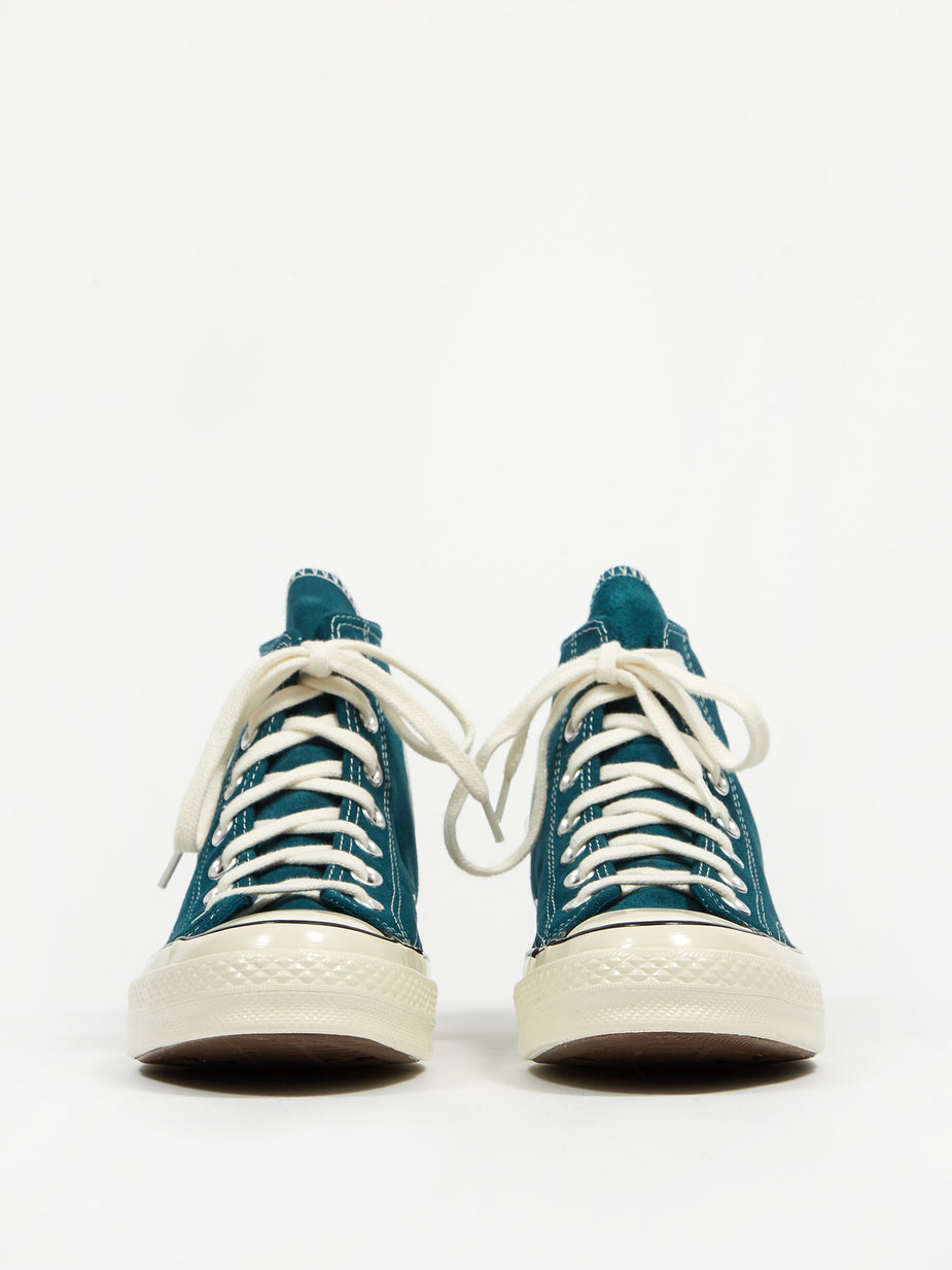 Converse Converse Chuck Taylor All Star 70 Hi Suede - Midnight Turquoise - Purple