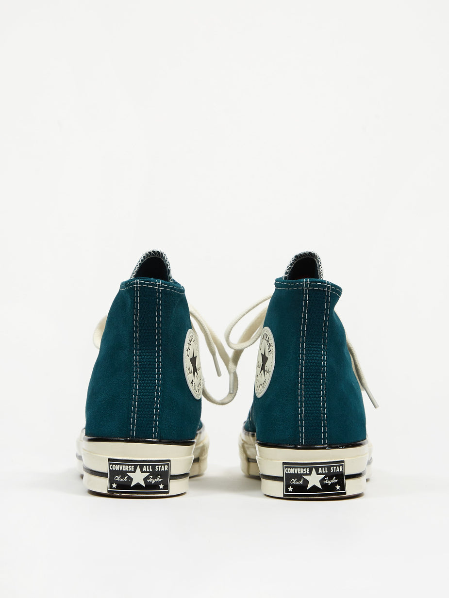 Converse Converse Chuck Taylor All Star 70 Hi Suede - Midnight Turquoise - Purple
