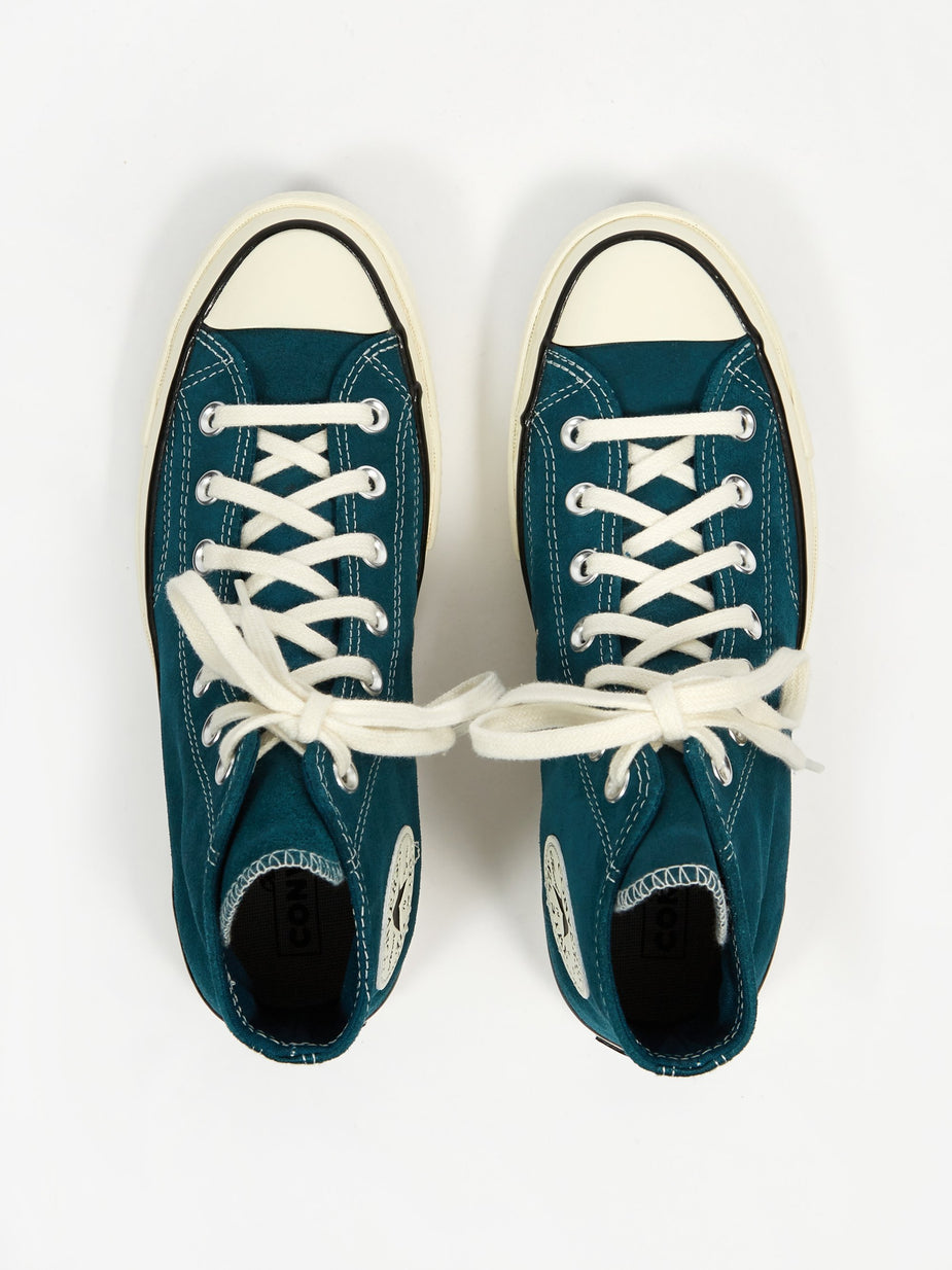 Converse Converse Chuck Taylor All Star 70 Hi Suede - Midnight Turquoise - Purple