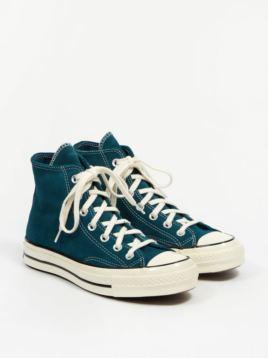 Converse Converse Chuck Taylor All Star 70 Hi Suede - Midnight Turquoise - Purple