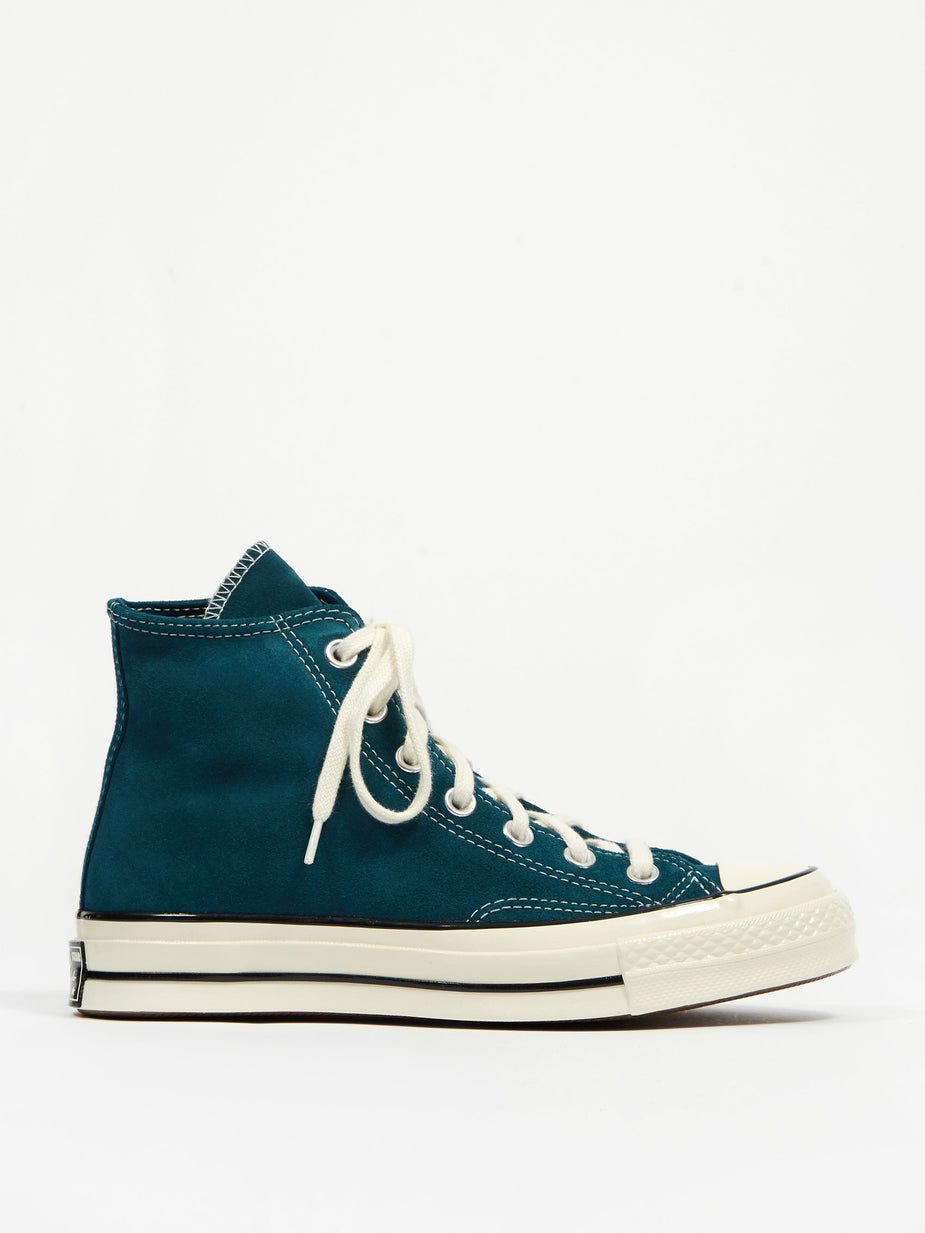 Converse Converse Chuck Taylor All Star 70 Hi Suede - Midnight Turquoise - Purple