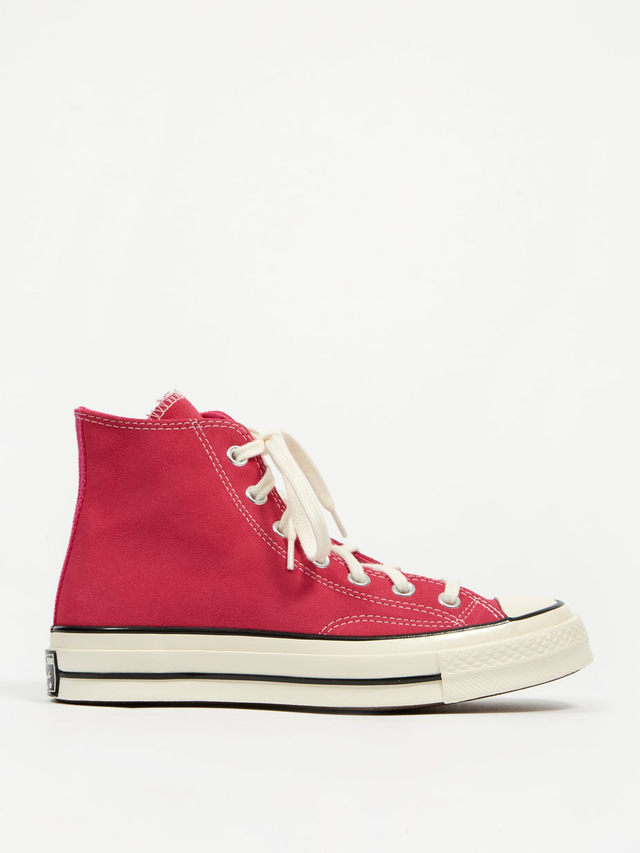 Converse Converse Chuck Taylor All Star 70 Hi Suede - Prime Pink - Pink