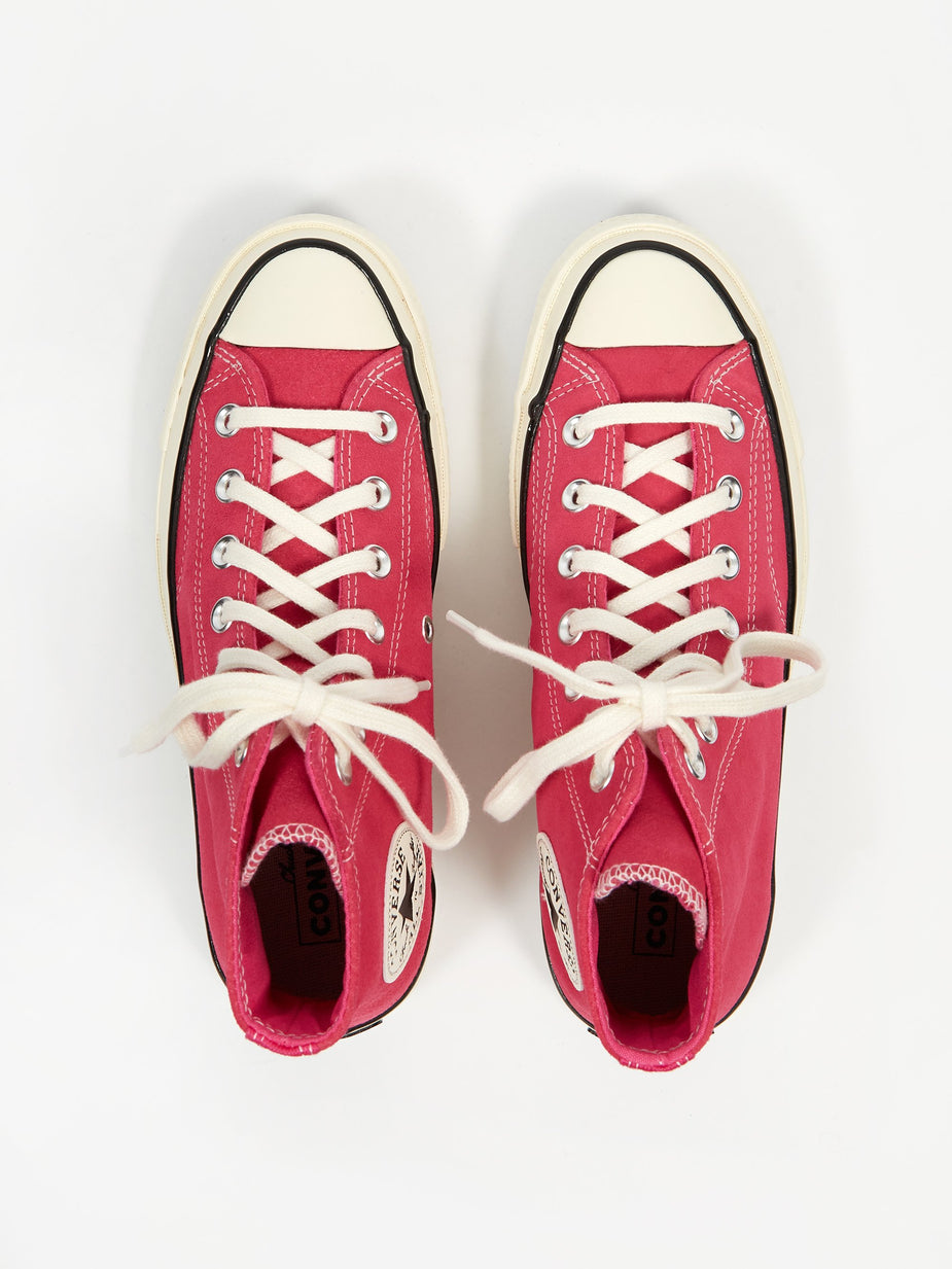 Converse Converse Chuck Taylor All Star 70 Hi Suede - Prime Pink - Pink