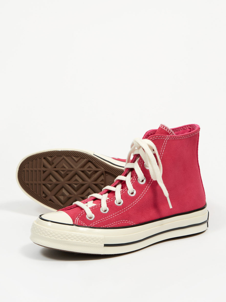 Converse Converse Chuck Taylor All Star 70 Hi Suede - Prime Pink - Pink