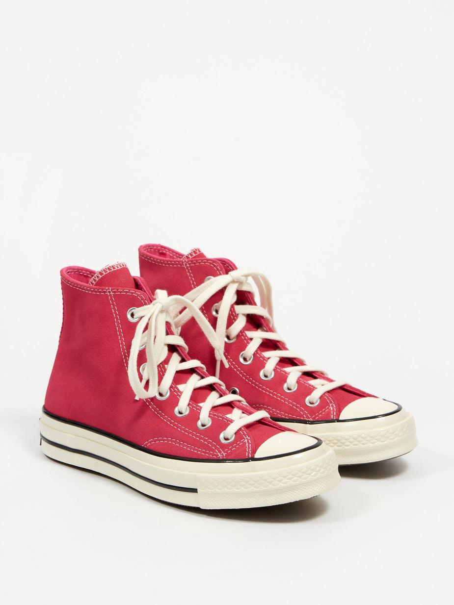 Converse Converse Chuck Taylor All Star 70 Hi Suede - Prime Pink - Pink