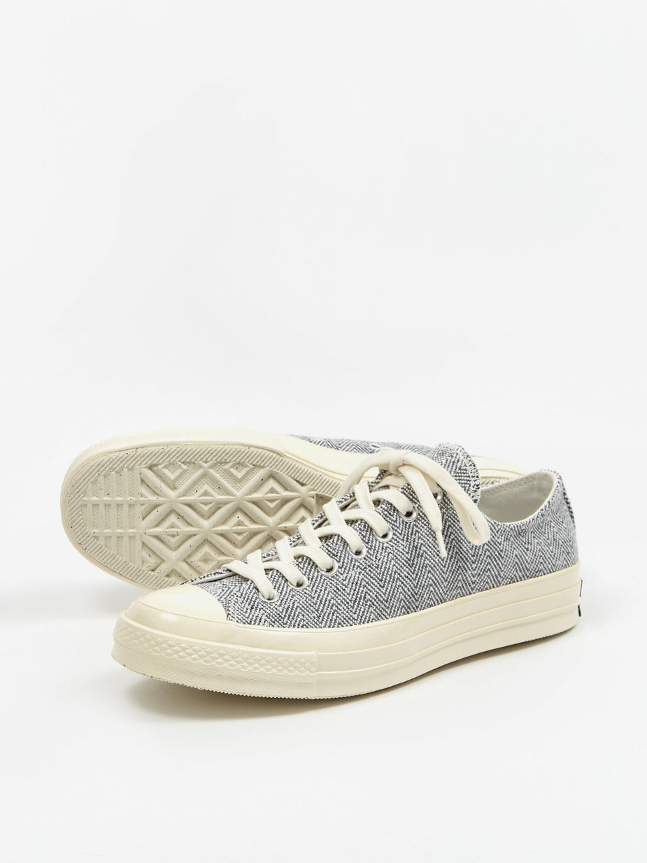 Converse Converse Chuck Taylor All Star 70 Recycled Canvas - Black/White/Egret - Black