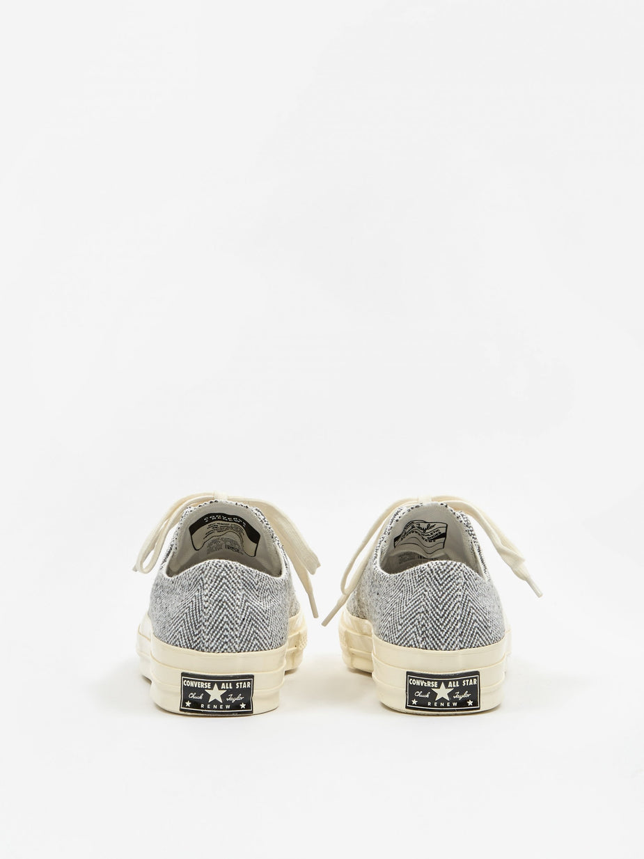 Converse Converse Chuck Taylor All Star 70 Recycled Canvas - Black/White/Egret - Black