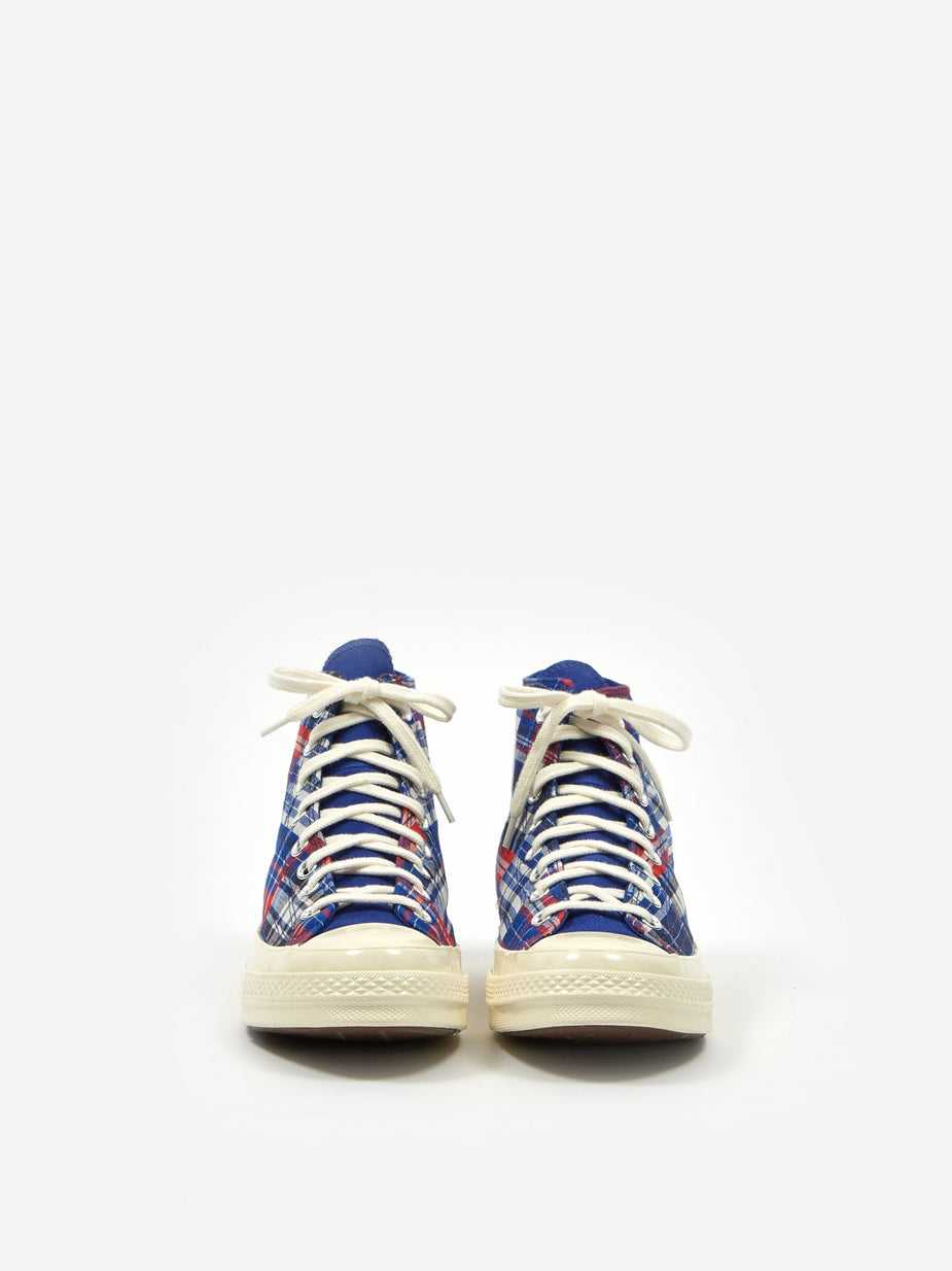 Converse Converse Chuck Taylor All Star 70 Twisted Prep Woven Hi - Rush Blue/Universeity Red - Red