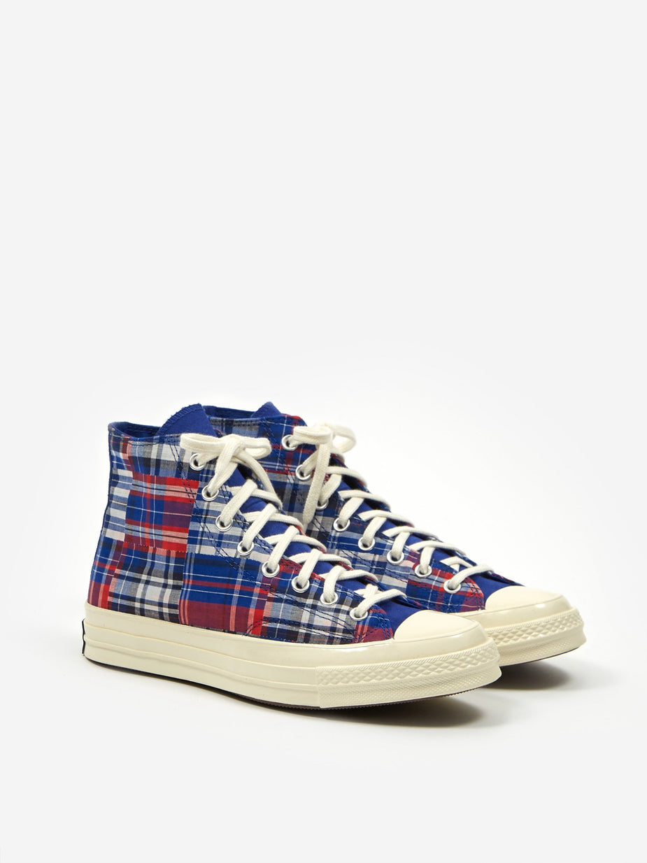 Converse Converse Chuck Taylor All Star 70 Twisted Prep Woven Hi - Rush Blue/Universeity Red - Red