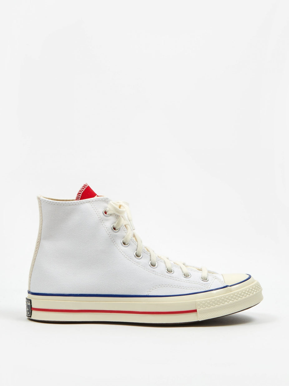 Converse Converse Chuck Taylor All Star 70 Twisted Tongue Hi - White/Red/Egret - Red