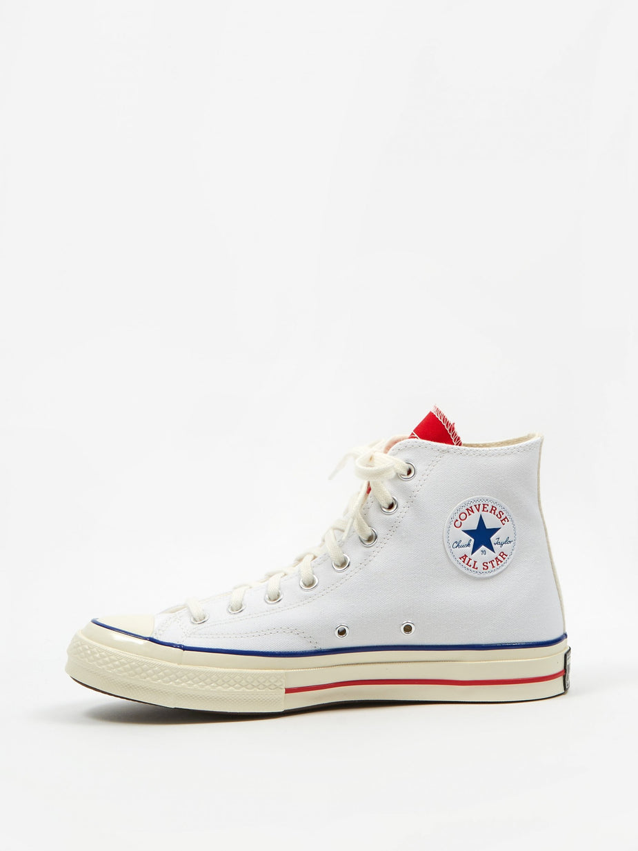 Converse Converse Chuck Taylor All Star 70 Twisted Tongue Hi - White/Red/Egret - Red