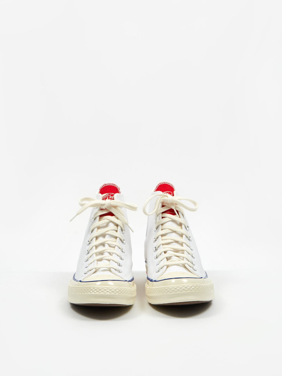 Converse Converse Chuck Taylor All Star 70 Twisted Tongue Hi - White/Red/Egret - Red