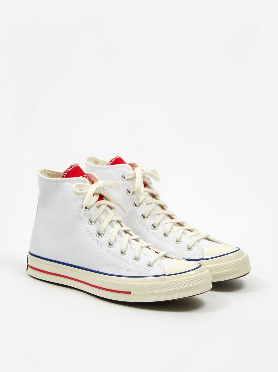Converse Converse Chuck Taylor All Star 70 Twisted Tongue Hi - White/Red/Egret - Red